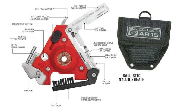 outil de nettoyage CARBONE REAL AVID pour AR15