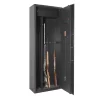 Coffre ELITE 6 OU 12 Armes avec lunettes/coffre intérieur+étagère modulable