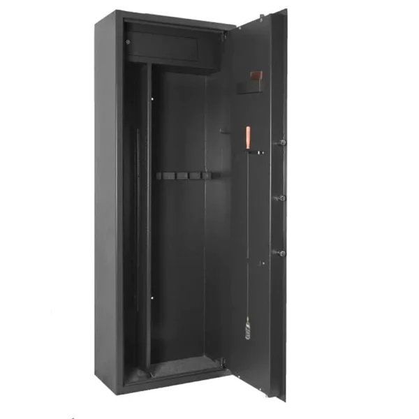 Coffre ELITE 6 OU 12 Armes avec lunettes/coffre intérieur+étagère modulable – Image 2