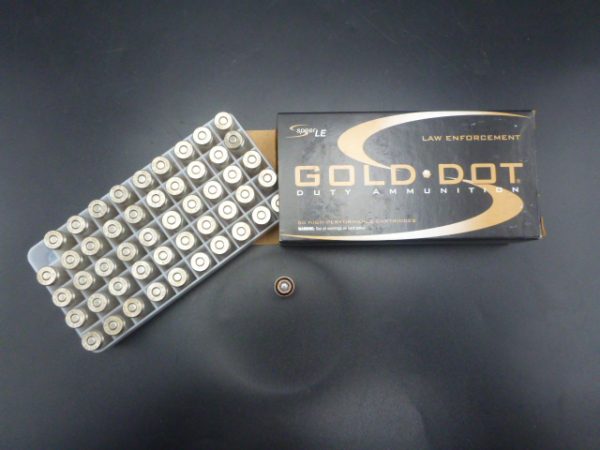 Munitions Speer cal .40 sw 180 grs GDHP (Gold Dot HP) – Image 2