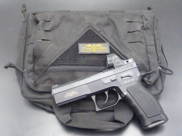 Pistolet PHOENIX PREDATOR  SA/DA Optic Trijicon SRO 9x19