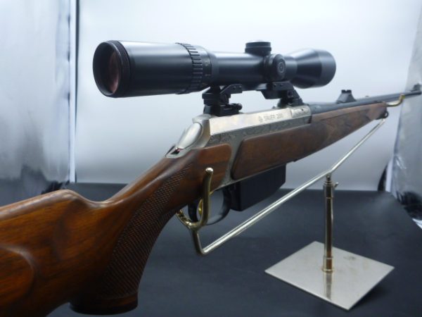 SAUER 200 "Luxe" cal 243 winch "intégrale gaucher"+ lunette Schmidt & Bender occasion
