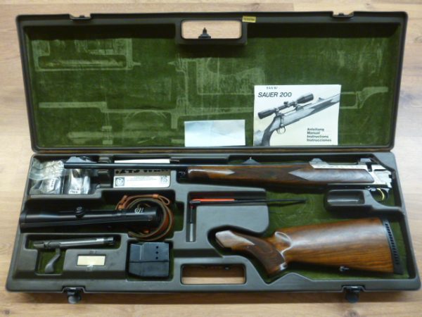 SAUER 200 "Luxe" cal 243 winch "intégrale gaucher"+ lunette Schmidt & Bender occasion – Image 8