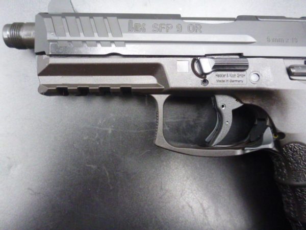 Pistolet HK SFP9 Optic Ready SD Fileté  Cal 9x19 "Visée haute" – Image 9