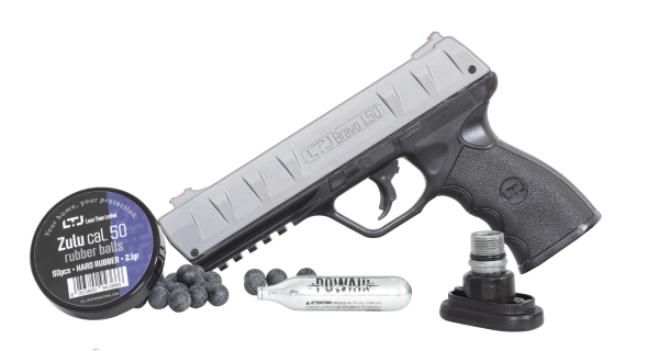 PACK pistolet BRAVO CO2 C50 (pistolet, 50 billes)
