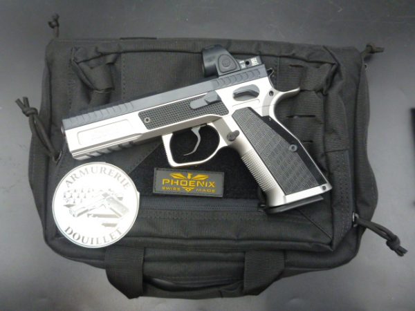Pistolet PHOENIX Drake Production - SA/DA - Optic Trijicon SRO - Cal 9x19 – Image 6