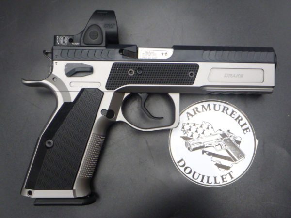 Pistolet PHOENIX Drake Production - SA/DA - Optic Trijicon SRO - Cal 9x19