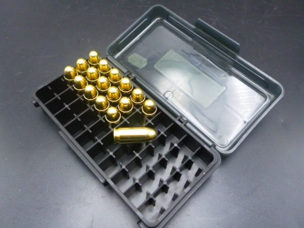 Boite de rangement Frankford pour 50 munitions  Cal.10mm-45ACP-357Sig-40S&W (508)