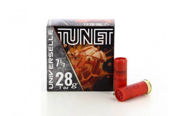 Cartouches Tunet universelle cal 12/70 28g n°7.5 carton de 250 – Image 3