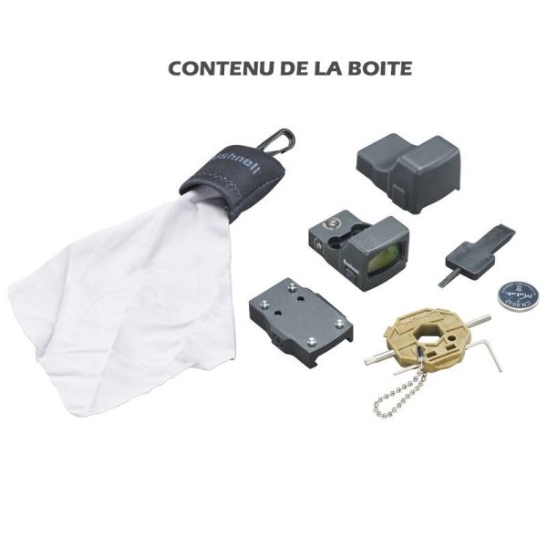Viseur point rouge BUSHNELL RXS-250 1X25 4 MOA – Image 5