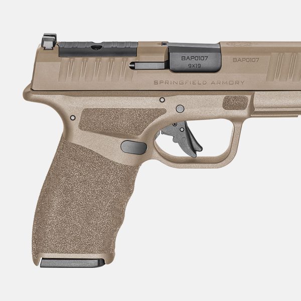 Pistolet Springfield HELLCAT PRO OSP TB fileté 9mm DESERT FDE – Image 5