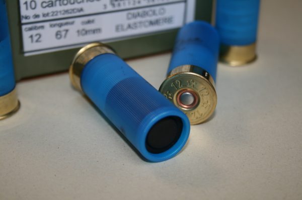 Cartouche à projectile Jocker diabolo Elastomère cal 12/67 mm Boite de 10 – Image 2