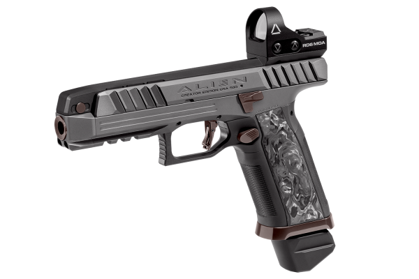 Pistolet LAUGO Arms ALIEN CREATOR  USA 500 Full Kit "  limited édition" N°132/500