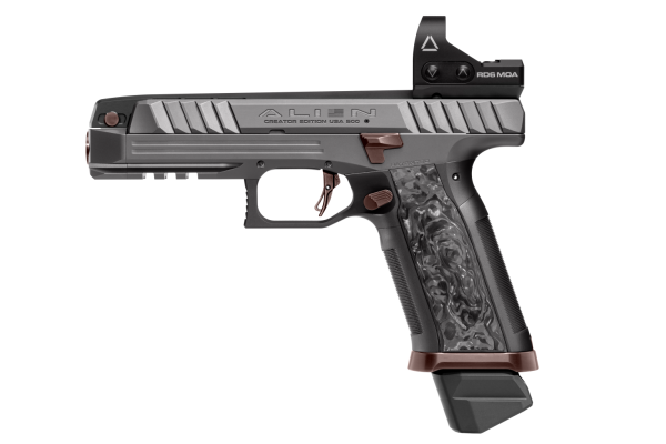Pistolet LAUGO Arms ALIEN CREATOR  USA 500 Full Kit "  limited édition" N°132/500 – Image 3