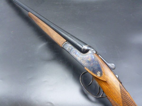fusil HUGLU calibre 28/70 canon 71cm crosse pistolet – Image 5