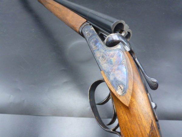 fusil HUGLU calibre 28/70 canon 71cm crosse pistolet – Image 3