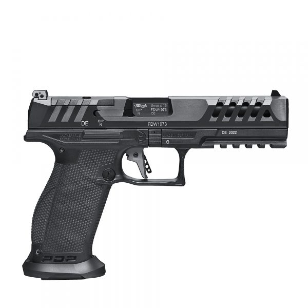 Pistolet Walther  PDP MATCH POLYMERE FS 5'' 18/20 CPS Cal 9x19