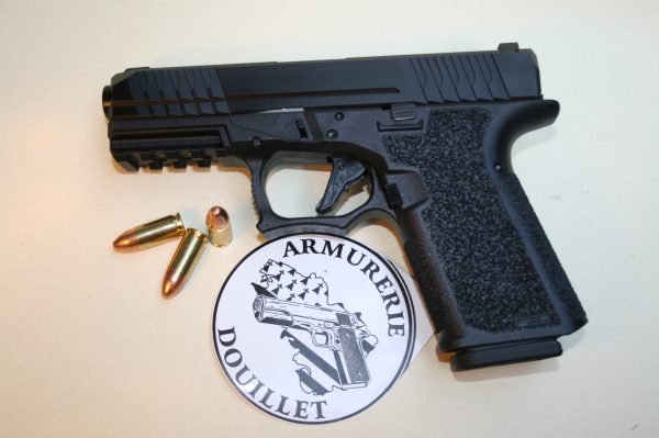 PISTOLET POLYMER 80 PFS9 COMPACT NOIR C/9M