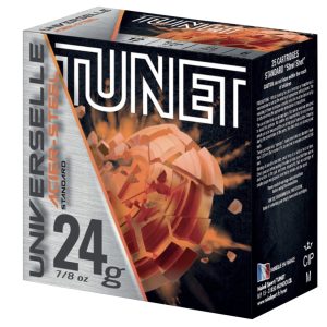 Cartouches Tunet acier cal 12/70 24g n°7 carton de 250