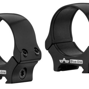 Colliers fixes EAW diam 34 mm pour rail weaver 21mm - BH : 5 mm