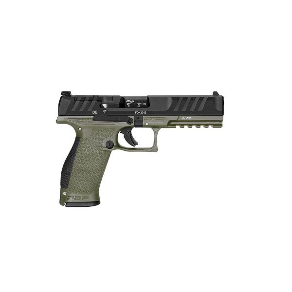 Pistolet Walther  PDP Full Size 4,5'' cal 9x19 - OD GREEN Cal 9x19