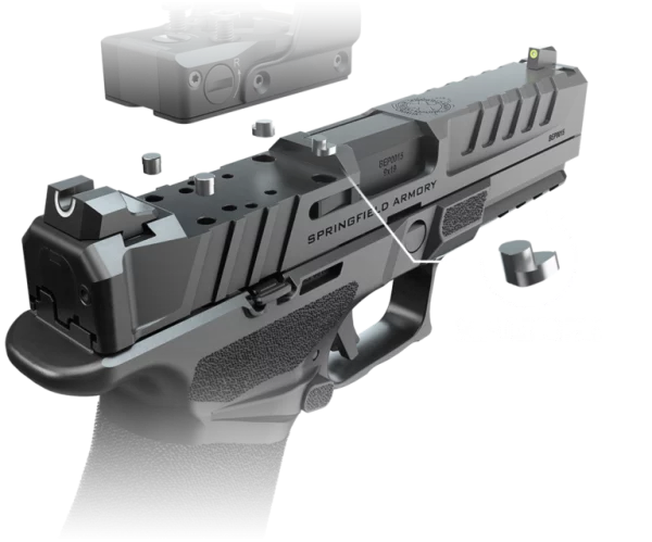 Pistolet Springfield ECHELON U-notch 9mm NOIR – Image 11
