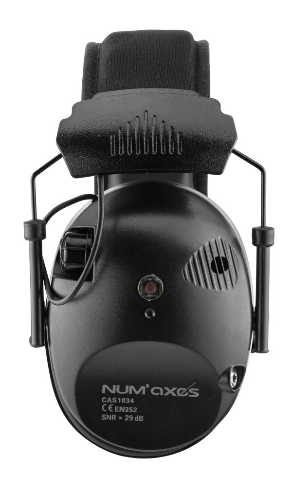 Casque antibruit amplifié NUM 'AXES  Noir – Image 5