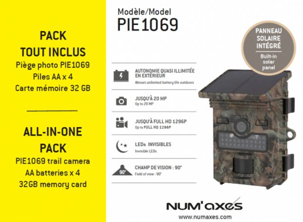 Pack piège photographique PIE1069 (avec piles et carte SD) – Image 3