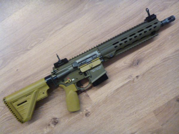 HK MR223 A3 RAL8000 SLIM LINE  canon 11" calibre 223Rem