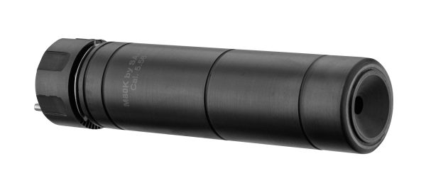 SILENCIEUX SAI M80K CAL 5.56 AVEC FIXATION QD POUR CACHE FLAMME A2 – Image 2
