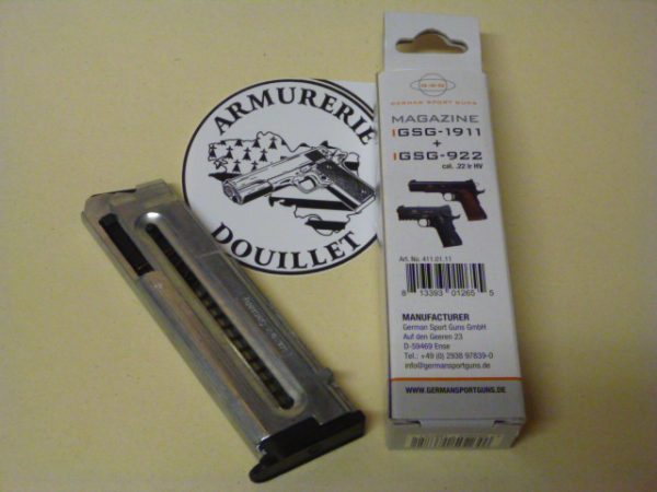 Chargeur  GSG/Sig Sauer 1911-22 inox
