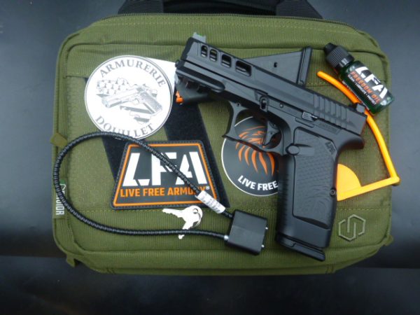 Pistolet LFA AMPX Black Cal 9x19