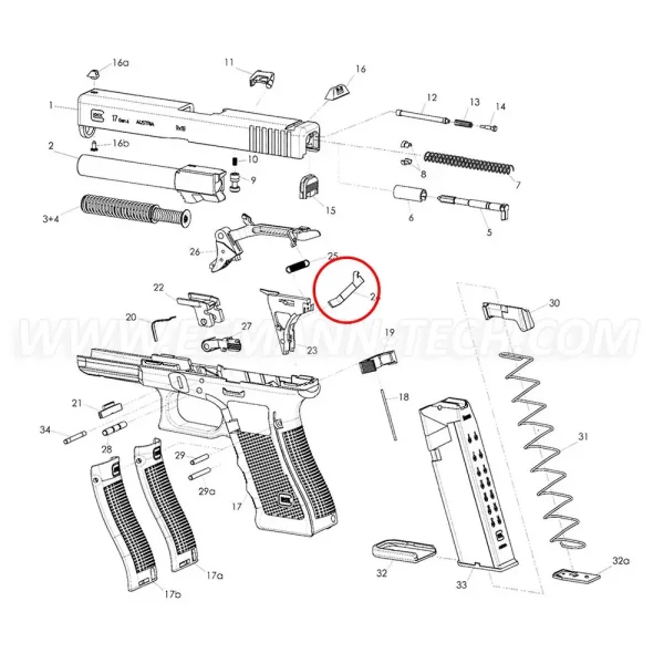 Connecteur compétition Emman Tech pour Glock – Image 2
