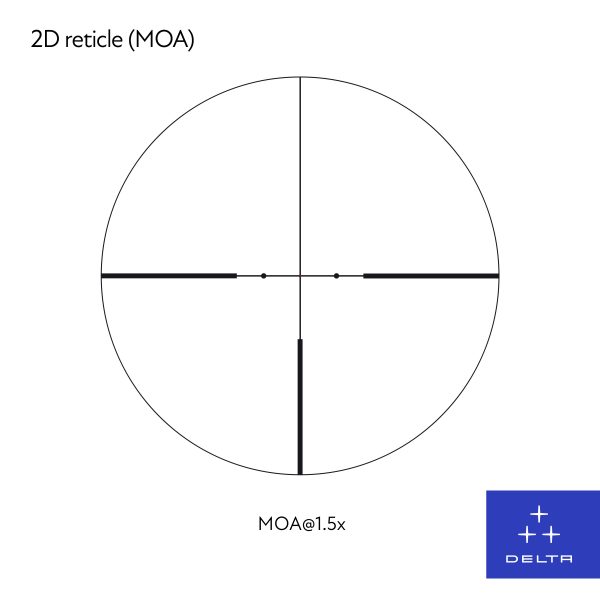 Delta optical Titanium HD 1,5-9x45 2D – Image 5