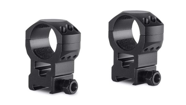Montage fixe à colliers HAWKE MOD. TACTICAL aluminium Ø 30 MM RAIL 21 mm  EXTRA HAUT BH 23 mm
