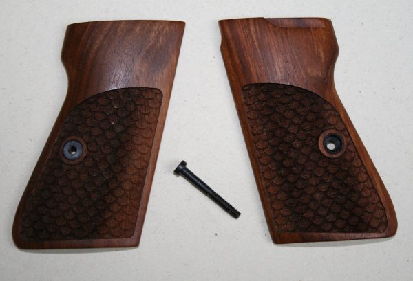 Plaquettes bois Walther PP/PPKs écailles de poissons