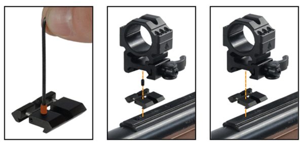 Adaptateurs rail 11mm vers rail Picatinny – Image 2