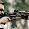 Poignée ergonomique inclinée Magpul  AFG Angle Fore Grip noire – Image 3