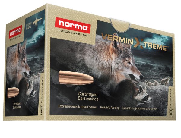 CART NORMA 222 REM 55GR VERMIN XTREME