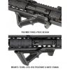 Poignée ergonomique inclinée Magpul  AFG Angle Fore Grip noire – Image 2