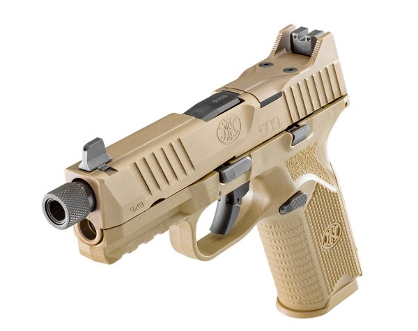 Pistolet  FN Herstal 509 Tactical Cal. 9x19mm FDE/FDE