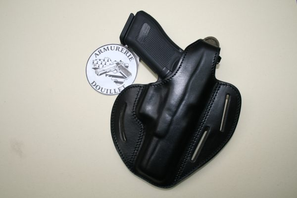 Holster cuir GK pour pistolet Glock 17 / 19