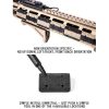 Couvre rail M-Lock Magpul noir type 2 (lot de 6 pièces) – Image 2