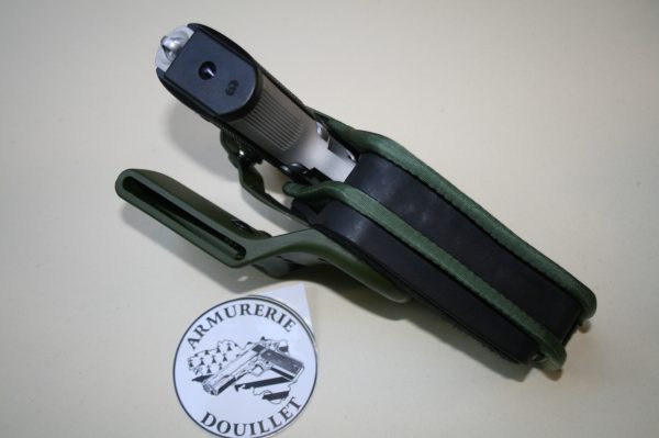 Holster rigide vert Duty port bas Uncle Mike's pour Beretta 92 (MAS G1) – Image 2