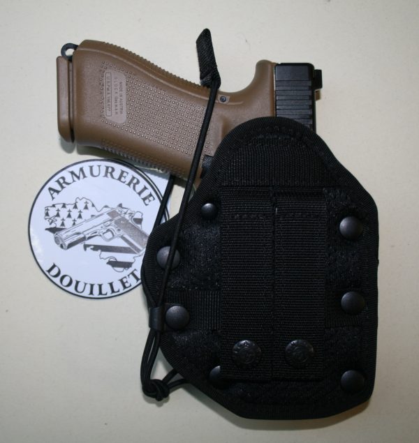 Holster rigide gaucher Vega Holster sur passants MOLLE pour pistolet Glock 17 – Image 2