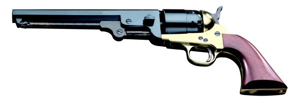 Revolver poudre noire Pietta 1851 NAVY LAITON Octogonal