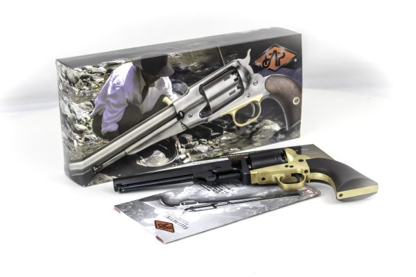 Revolver poudre noire Pietta 1851 NAVY LAITON Octogonal – Image 3