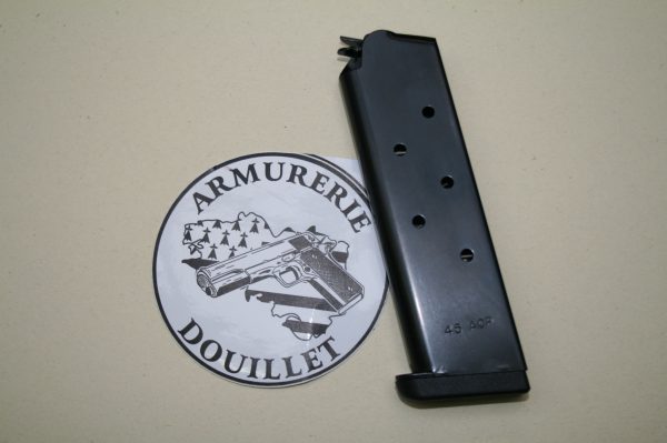 Chargeur Springfield pour 1911 Cal 45acp 7 coups bronzé avec Slam Pad