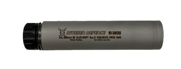 Silencieux WYSSEN DEFENCE pour semi auto cal 308 montage rapide + cache flamme 18x100