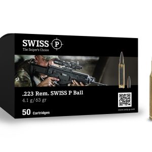 Munitions Swiss P Ball SX Cal.223 Rem 63 grains /50